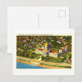 Bird's Eye Uitzicht van het Capitool in Chaleston, Briefkaart (Voorkant / Achterkant)