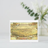  Bird's-Eye Uitzicht van Phoenix, Arizona, Briefkaart (Staand voorkant)