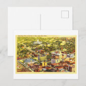 Bird's Eye Uitzicht van Salt Lake City, Utah,  Briefkaart (Voorkant / Achterkant)