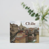 Bird's Eye Uitzicht van Valparaiso Briefkaart (Staand voorkant)