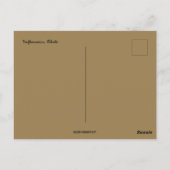 Bird's Eye Uitzicht van Valparaiso Briefkaart (Achterkant)