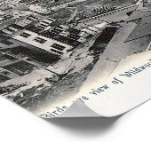 Bird's Eye Uitzicht, Wildwood, New Jersey,  Poster (Hoek)