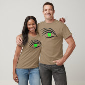 Birds Eye Vector 2 Kleuren meisje T-shirt (Unisex)
