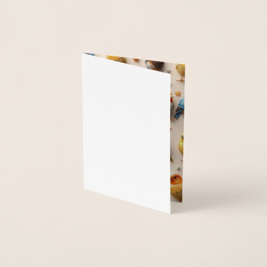 Birds Folie Kaarten (Voorkant)