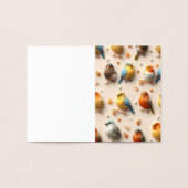 Birds Folie Kaarten (Binnen)