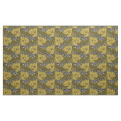 Birds In Fruit Tree Pattern beroemd gemaakt door V Stof (Yard (91,4 cm))