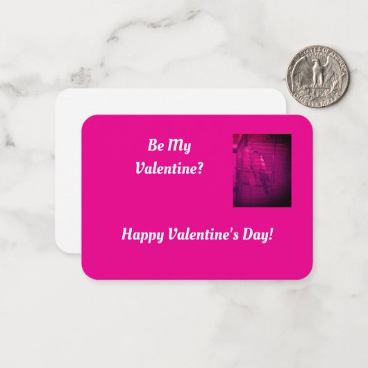 Birds in Love Valentine's Day Note Cards Notitiekaartje (Voorkant / Achterkant in situ)