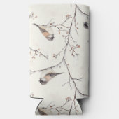 Birds in Tree Christmas Seltzer Blikjeskoeler (Achterkant)