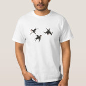 Birds - Katsushika Hokusai T-shirt (Voorkant)