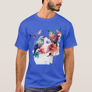 BIRDS kunst vrienden T-shirt