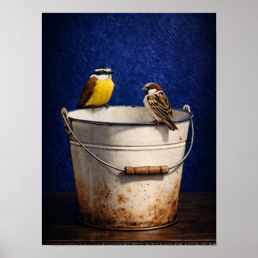 Birds love poster (Voorkant)