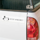Birds Love Wedding Cake Bumpersticker (Op Truck)