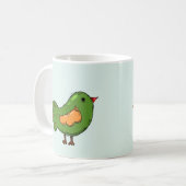 BIRD's met dubbelzijdige Mok van koffie (Voorkant links)