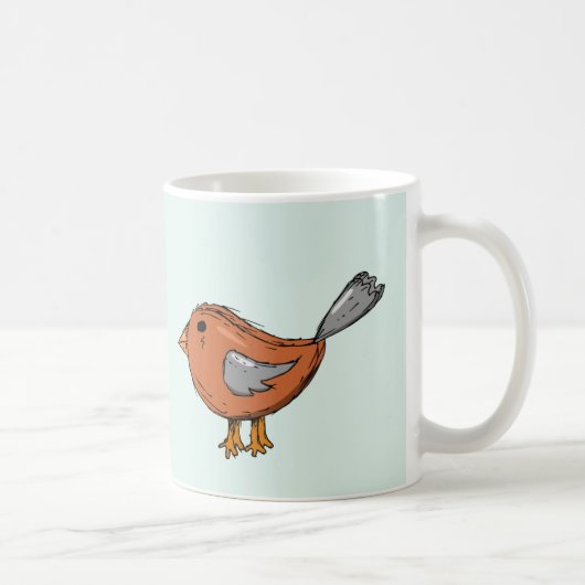 BIRD's met dubbelzijdige Mok van koffie (Rechts)