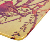 Birds Nature Bird Purple Finch Snijplank (Hoek)