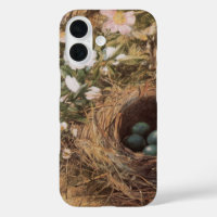 Bird's Nest and Dog Rozen van John William Hill
