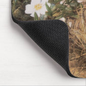 Bird's Nest and Dog Rozen van John William Hill Muismat (Hoek)