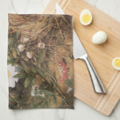 Bird's Nest and Dog Rozen van John William Hill Theedoek (Quarter Fold)