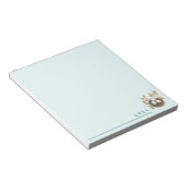 Bird's Nest Springtime Notepad Notitieblok (Schuin)