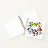 Birds notebook notitieboek (Binnen)
