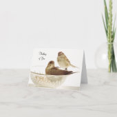 Birds of a Feather beroemd gemaakt door Blank Thin Kaart (Voorkant)