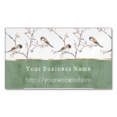Birds of A Feather Business name website Magnetisch Visitekaartje (Voorkant)