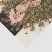 “Birds of a Feather” door FX Leyendecker Tissuepapier (Detail)