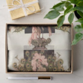 “Birds of a Feather” door FX Leyendecker Tissuepapier (Geschenk)