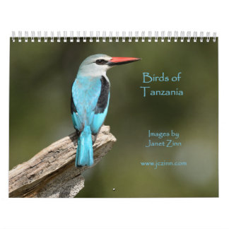 Birds of Tanzania Calendar Kalender