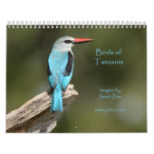 Birds of Tanzania Calendar Kalender (Hoes)