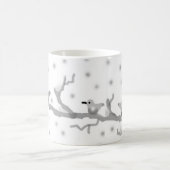 "BIRDS ON A SNOWY BRANCH" Classic Mok, 11 oz Koffiemok (Center)