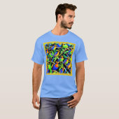 Birds One Painting Nu kopen grappig T-shirt (Voorkant volledig)