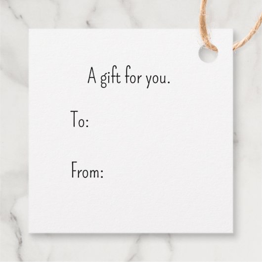  Birds op een Holly Branch Christmas Gift Label (Achterkant)