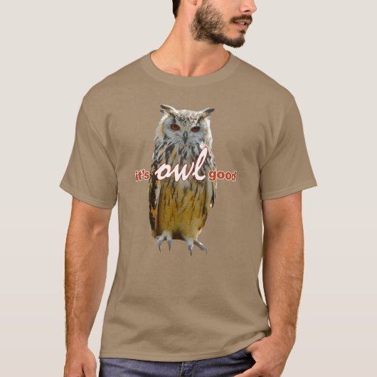 Birds Owls Memeee T-shirt (Voorkant)