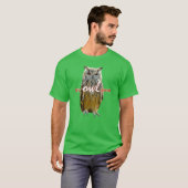 Birds Owls Memeee vriend T-shirt (Voorkant volledig)