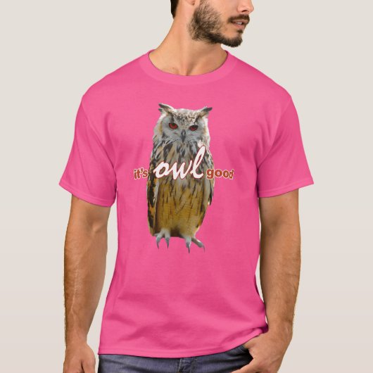 Birds Owls Memeee vriend T-shirt (Voorkant)
