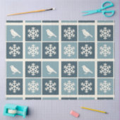 Birds & Snowflakes Christmas Winter Decoupage Tissuepapier (Craft)