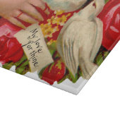  Birds Victoriaans Love Dove Classic Art Snijplank (Hoek)