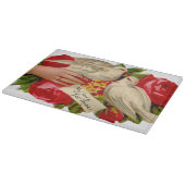  Birds Victoriaans Love Dove Classic Art Snijplank (Hoek)