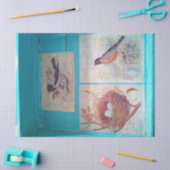 BIRDS WEEFSELPAPIER 18 LB PAPIER (Craft)