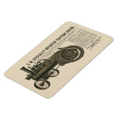 Birdsall's Stoommotor Tractie 1889 Tractor Magneet (Linkerzijde)