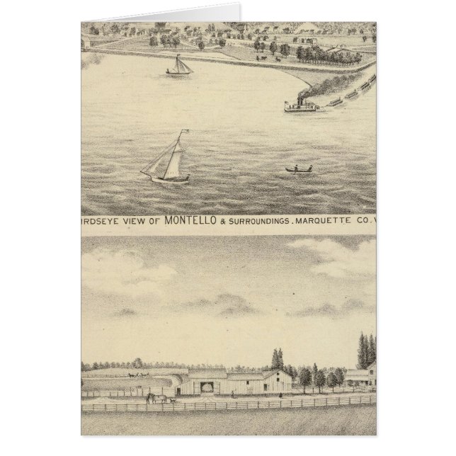 Birdseye uitzicht Montello (Voorkant)