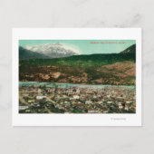 Birdseye Uitzicht van Skagway, Alaska Skagway, AK Briefkaart (Voorkant)