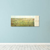 Birdseyes View Great Plains Canvas Afdruk (Insitu (Houten vloer))