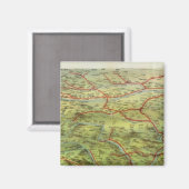 Birdseyes View Great Plains Magneet (Voorkant / Achterkant)