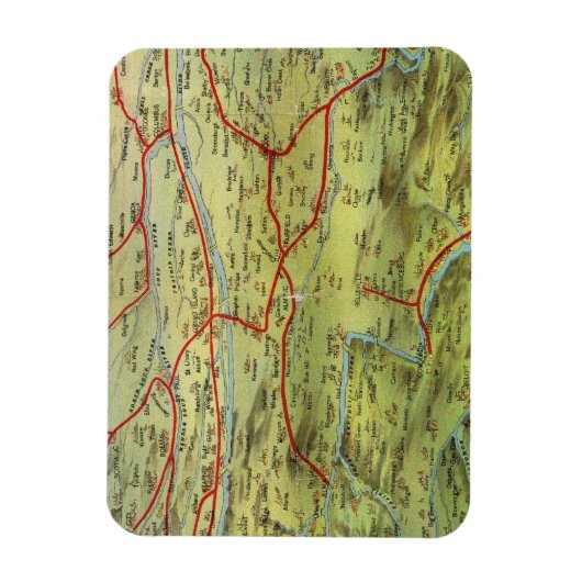 Birdseyes View Great Plains Magneet (Verticaal)