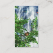 Birdsnest Herfst Bladwijzer Visitekaartje (Achterkant)