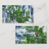 Birdsnest Herfst Bladwijzer Visitekaartje (Voorkant / Achterkant)