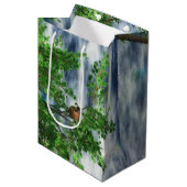Birdsnest Herfsten Gift Bag Medium Cadeauzakje (Voorkant Gekanteld)