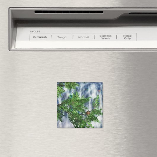 Birdsnest Herfsten Magnet (Insitu (Vaatwasser))